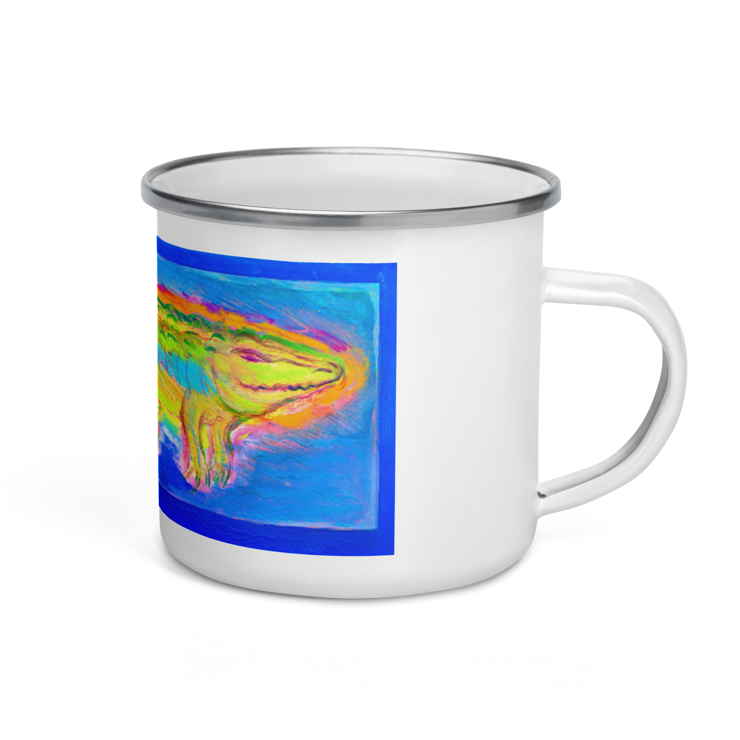 Florida Alligator - Enamel Mug